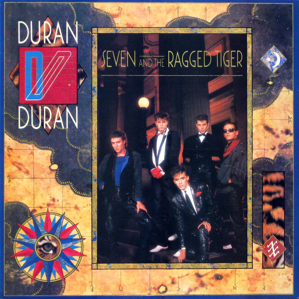 7 and the Ragged Tiger Duran Duran, Simon Le Bon, 80's