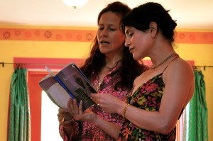 Laughing Lotus Yoga, Jasmine Tarkeshi and Dana Flynn