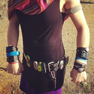 Wearable Fitness Trackers, FitBit, Shine, Polar Loop