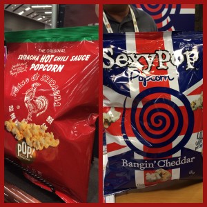 Sriracha popcorn, Sexy pop, ExpoWest