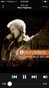 Billy Idol, Blue Highway, Ragnar Playlist