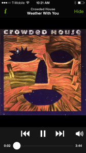 Crowded House, Neil Finn, Weather With You, Running
