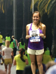Gillian, law student, spin instructor, runner