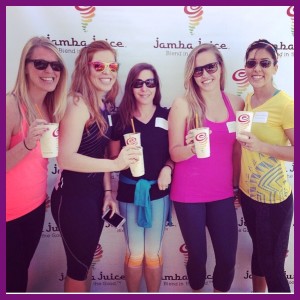 Healthy Living Bloggers, JambaFit, Jamba Juice, FiTrends Expo