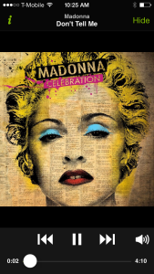 Madonna, Don't Tell Me, Cowboy song, Ragnar Playlist